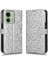 Motorola Kenar 40 Manyetik Toka Geometrik Desen Deri Cüzdan Için Kılıf (Yurt Dışından) 1