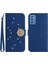 Samsung Galaxy M52 Telefon Kılıfı Için Kılıf Pu Deri Kapak Çevirin Kart Tutucu (Yurt Dışından) 1