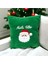 Toyzz Yeşil Dekoratif 30X30 Çocuk Odası Pelüs Noel Baba Yılbaşı Yastık Kırlent 2