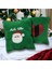 Toyzz Yeşil Dekoratif 30X30 Çocuk Odası Pelüs Noel Baba Yılbaşı Yastık Kırlent 3