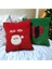 Toyzz Dekoratif Kırmızı 40X40 Çocuk Odası Pelüs Noel Baba Yılbaşı Yastık Kırlent 2