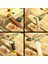 6163 Mini Ahşap Törpü Eğe Seti 14 cm (6 Parça) 6