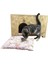 Dizayn Kedi Evi Dış Ortam Uygun Ahşap Kedi Evi Osb 61X41X36 cm (Minder ) 4