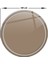 Kanallı Cam Kesme Tahtası - Cam Kesme Tablası | Bronz Cam | ÇAP32CM | Patentli Ürün 5