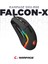 SMX-R68 Falcon-X USB 800-6400 Dpi Rgb Ledli Oyuncu Mouse Siyah 1