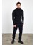 Erkek Balıkçı Yaka Slim Fit Fitilli Triko Kazak 3