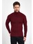 Erkek Balıkçı Yaka Slim Fit Fitilli Triko Kazak 1