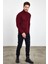 Erkek Balıkçı Yaka Slim Fit Fitilli Triko Kazak 3