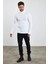 Erkek Balıkçı Yaka Slim Fit Fitilli Triko Kazak 2