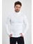 Erkek Balıkçı Yaka Slim Fit Fitilli Triko Kazak 4