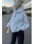 Beyaz Baskılı Oversize Sweatshirt MG1287 2