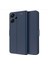 Xiaomi Redmi Için Note 13 Pro+ Telefon Kılıfı Manyetik Kart Yuvası Deri Telefon Kapak Blue (Yurt Dışından) 1