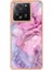 Xiaomi 13T/13T Pro/redmi K60 Ultra Tpu Durumu 2.0mm Imd Mermer Desen Telefon Kapak-Rose (Yurt Dışından) 2