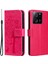 Xiaomi Için Redmi K60 ULTRA/13T/13T Pro Telefon Kabuğu Stand Pu Deri Cüzdan Case-Rose (Yurt Dışından) 1