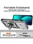 Xiaomi 13T PRO/13T/REDMI K60 Ultra Telefon Kılıfı Kamera Koruma Yüzüğü Kickstand Cover-Silver (Yurt Dışından) 2
