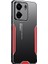 Xiaomi Redmi 13C 4g/poco C65 4g Mat Telefon Kılıfı Alüminyum Alaşım+Pc+Tpu-Kırmızı (Yurt Dışından) 1