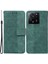 Xiaomi Için Redmi K60 ULTRA/13T/13T Pro Case Pu Deri Cüzdan Stand Telefon Kapak Yeşili (Yurt Dışından) 1