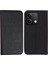 Xiaomi Redmi Için Note 13 Pro 5g Kılıf Stand Toz Geçirmez Telefon Kapağı Çapraz Doku Pu Deri Kabuk Black (Yurt Dışından) 1