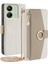 Xiaomi Redmi 13C 4g/poco C65 4g Case Pu Pu Deri Fermuar Cepleri Telefon Kapağı Ayna-Beyaz (Yurt Dışından) 1
