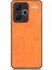 Xiaomi Redmi Için Note 13 Pro+ Telefon Kılıfı Cowhide Doku Etki Emilim Kapak-Orange (Yurt Dışından) 1