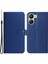 Xiaomi Redmi 13C 4g/poco C65 4g Cep Telefon Kılıfları Strap Pu Deri Stand Kapak Mavisi (Yurt Dışından) 1