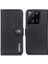 Xiaomi 13T/13T Pro/redmi K60 Ultra Kılıf Anti-Drop Telefon Kapağı Pu Deri Stand Cüzdan-Black (Yurt Dışından) 1