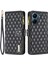 Xiaomi Redmi Için 13C 4g/poco C65 4g Kasa Zipper Cüzdan Yatay Stand Deri Kapak Black (Yurt Dışından) 1