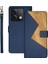 Xiaomi Için Redmi Note 13 5g Case Damla Dirençli Deri Telefon Stand Kapak Mavisi (Yurt Dışından) 1