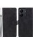 Xiaomi Redmi Için Manyetik Telefon Kılıfı 13C 4g/poco C65 4g Pu Deri Cüzdan Stand Kapak Black (Yurt Dışından) 1