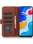 Xiaomi Redmi Için 13C 4g/poco C65 4g Case Cowhide Doku Katlanabilir Stand Telefon Kapak Kılıfı (Yurt Dışından) 2
