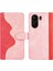 Xiaomi Redmi Için 13C 4g/poco C65 4g Kasa Renk Ekleme Cüzdan Deri Kapak Pembe (Yurt Dışından) 1