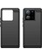 Xiaomi Redmi K60 ULTRA/13T/13T Pro Karbon Fiber Doku Kapağı Fırçalanmış Tpu Anti-Drop Telefon Kılıfı Black (Yurt Dışından) 2