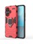 Xiaomi Redmi Için Note 13 Pro+ 5g Case Ring Tutucu Kickstand Telefon Geri Kapak Kırmızısı (Yurt Dışından) 1