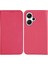 Xiaomi Redmi Için Note 13 Pro+ 5g Cep Telefonu Kılıfı Manyetik Kapanış Deri Cüzdan Kapak Pembe (Yurt Dışından) 1
