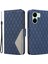 Xiaomi Redmi 13C 4g/poco C65 4g Kasa Baskılı Telefon Deri Cüzdan Koruyucu Kapak Blue (Yurt Dışından) 1