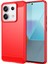 Xiaomi Redmi Için Note 13 Pro 5g Tpu Kapak Karbon Fiber Doku Cep Telefonu Kılıf Kırmızısı (Yurt Dışından) 1