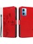 Xiaomi Redmi Için Note 12 5g (Çin)/(Hindistan)/(Global)/poco X5 5g Case Kelebek Çiçeği Baskılı Telefon Kapak-Kırmızı (Yurt Dışından) 1