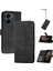 Xiaomi Redmi Için 13C 4g/5g/poco C65 4g Deri Kılıf Telefon Cüzdan Stand-Black (Yurt Dışından) 1