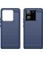 Xiaomi Redmi K60 ULTRA/13T/13T Pro Karbon Fiber Doku Kapağı Fırçalanmış Tpu Anti-Drop Telefon Kılıf Mavisi (Yurt Dışından) 2