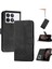 Xiaomi Redmi Için K70E 5g Deri Flip Case Rhombus Hat Cüzdan Kapak Black (Yurt Dışından) 1