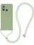 Xiaomi Redmi 12C 4g Kasa Yumuşak Fiber Astar Tpu Tpu Telefon Kapağı Lanyard-Matcha Green (Yurt Dışından) 1