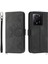 Xiaomi 13T/13T Pro/redmi K60 Ultra Kılıf Cüzdanı Telefon Deri Kapağı El Straps + Omuz Kayış-Black (Yurt Dışından) 1