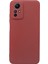 Xiaomi Redmi Için Note 12S 4g Çift Taraflı Mat Telefon Kılıfı Hassas Kesim Tpu Geri Kapak Kırmızısı (Yurt Dışından) 1
