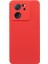Xiaomi Redmi K60 ULTRA/13T/13T Pro, Yumuşak Fiber Astar Anti-Kırpma Telefon Kapak-Kırmızı (Yurt Dışından) 1