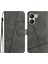 Xiaomi Redmi 13C 4g/poco C65 4g Anti-Fall Cep Telefon Kılıfları Çizgileri Baskılı Deri Kapak Grey (Yurt Dışından) 1