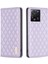 Xiaomi 13T/13T Pro/redmi K60 Ultra Case Pu Deri Rhombus Telefon Kapak Morası (Yurt Dışından) 1