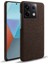 Xiaomi Redmi Için Note 13 Pro 5g Vaka Şok Geçirmez Telefon Kapağı Bezi+Pc Cep Telefonu Kabuk-Brown (Yurt Dışından) 1