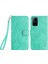 Xiaomi Redmi Için Note 12S 4g Case Anti-Slatch Anti-Slatch Telefon Kabuğu Stand Cüzdan Telefon Kapak Yeşil (Yurt Dışından) 1