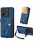 Xiaomi 13T/13T Pro/redmi K60 Ultra Kılıf Kartı Tutucu Kickstand Pu+Pc+Tpu Telefon Kapak-Mavisi (Yurt Dışından) 1