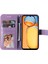 Xiaomi Redmi 13C 4g/poco C65 4g Case Anti-Çizgi Pu Deri Deri Cüzdan Telefon Kapak Morası (Yurt Dışından) 2